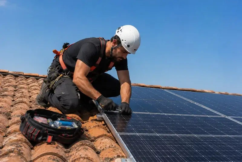 Maintenance et monitoring de panneaux solaires à Saint-Louis-de-Montferrand