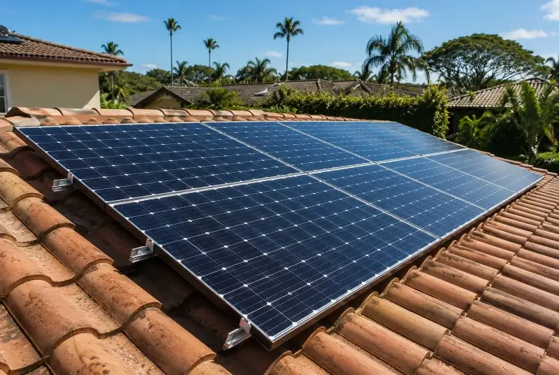 Installation de panneaux solaires à Saint-Louis-de-Montferrand